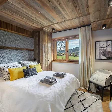 Contemporain Avec Spa, Et Garage - 10 Pers - Fr-1-569-111 Megeve