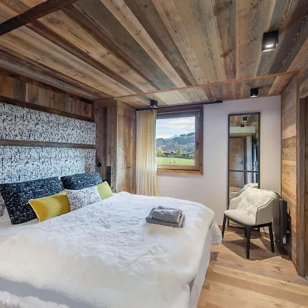 Contemporain Avec Spa, Et Garage - 10 Pers - Fr-1-569-111 Megève